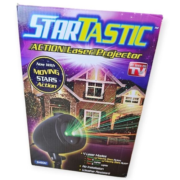 Startastic Action Laser Green Red Projector Light - Picture 4 of 4